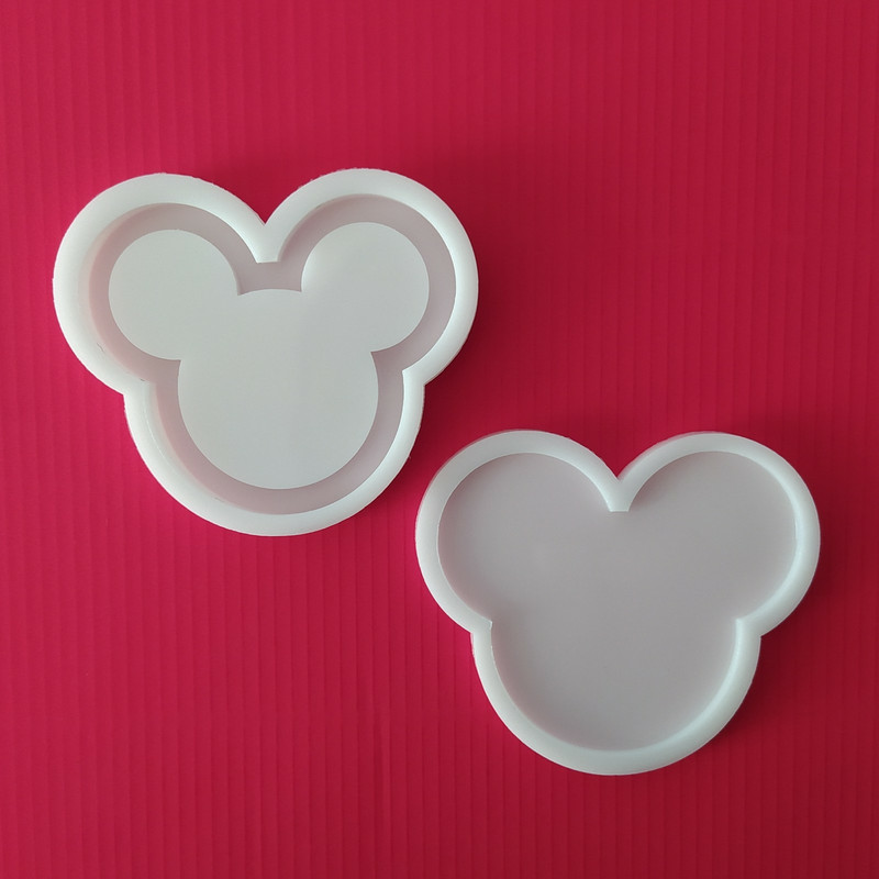 قالب رزین مدل آکواریومی طرح میکی موس مجموعه 2 عددی