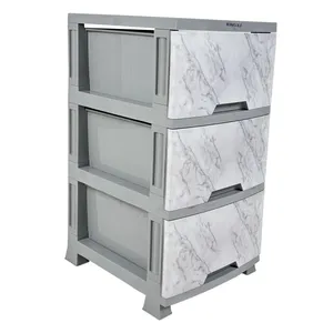فایل کشویی رزگلد مدل 3 کشو L استون R3575