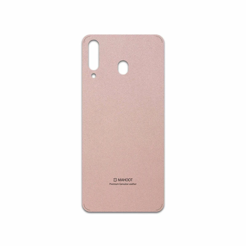 برچسب پوششی ماهوت مدل Rose Gold Leather مناسب برای گوشی موبایل سامسونگ Galaxy M30