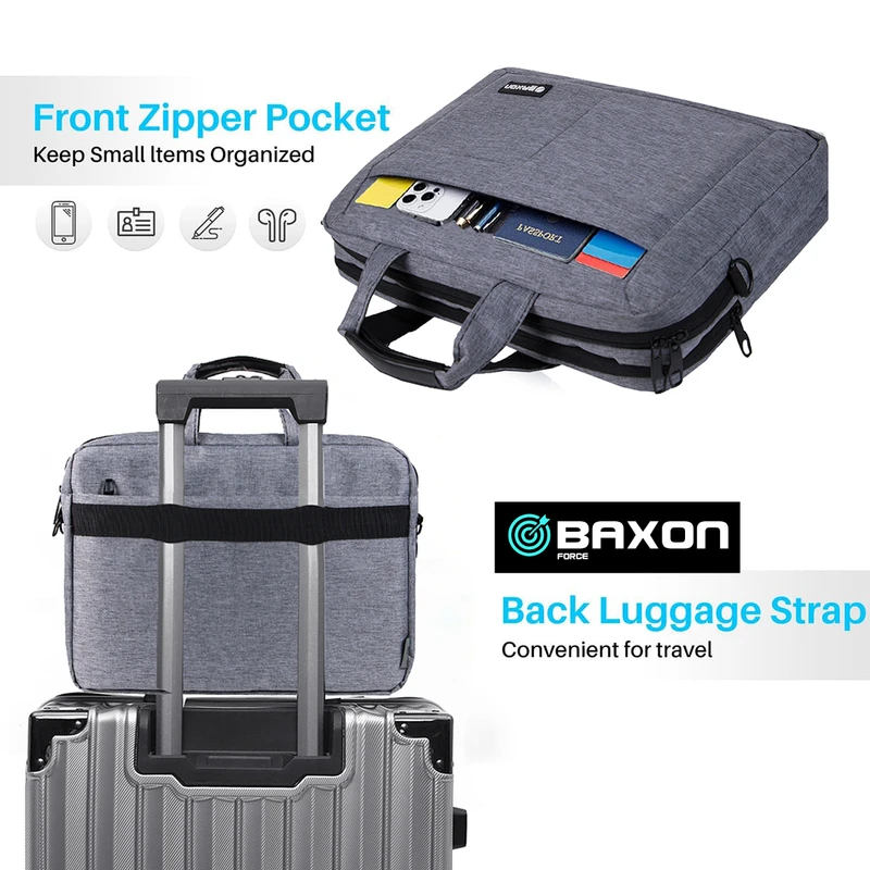 عکس شماره 9 : کیف لپ تاپ بگسون فورس مدل rct-3301 مناسب برای لپ تاپ 14.1 تا 15.6 اینچی