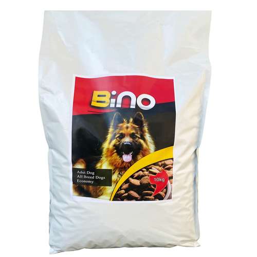 غذای خشک سگ بینو مدل اقتصادی وزن 10 کیلوگرم