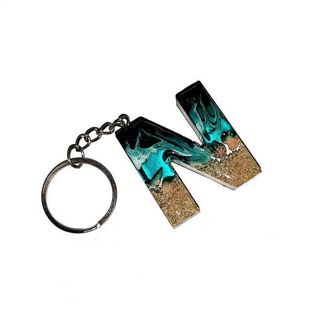 جاکلیدی رزینی طرح دریا مدل حرف N