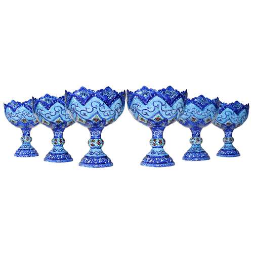 ست 6 تکه هفت سین میناکاری کد 10p8