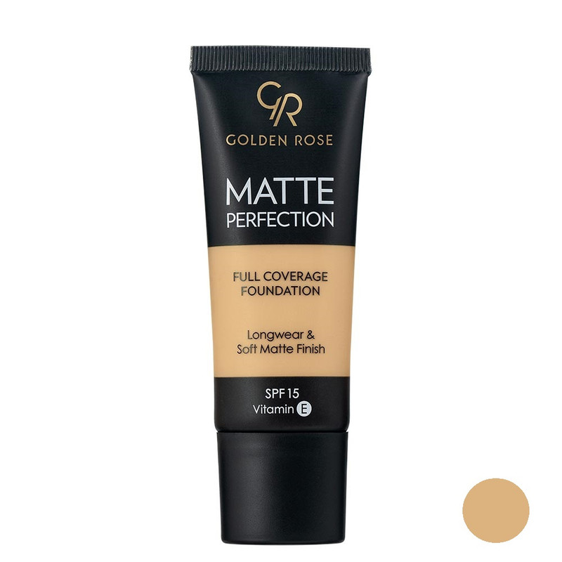 کرم پودر گلدن رز مدل  Matte Perfection شماره W7 حجم 35 میلی لیتر