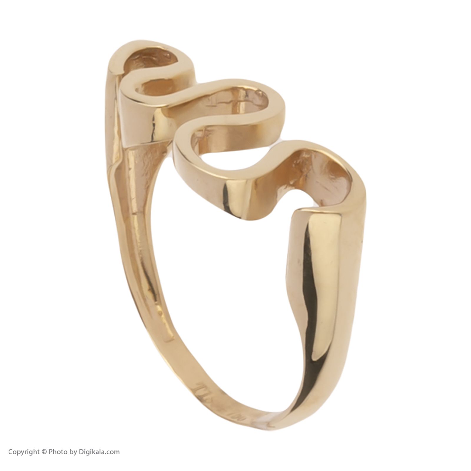 انگشتر طلا 18 عیار زنانه مایا ماهک مدل MR0473 -  - 3