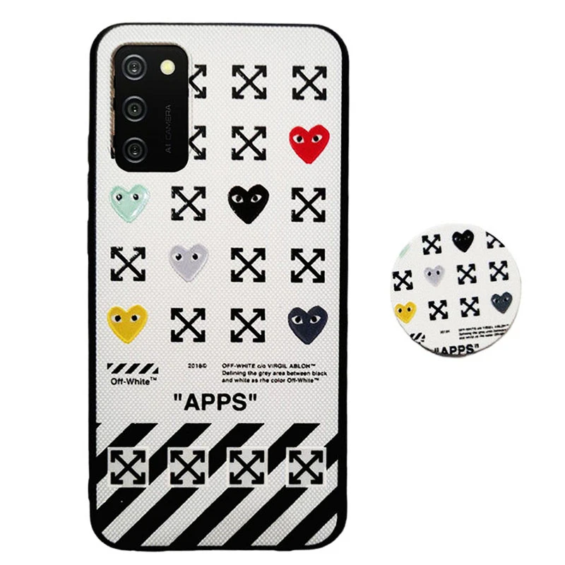 کاور مدل A2s مناسب برای گوشی موبایل سامسونگ Galaxy A02S / M02S به همراه پاپ سوکت