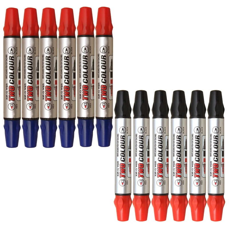 ماژیک مدل دو سر بسته 12 عددی