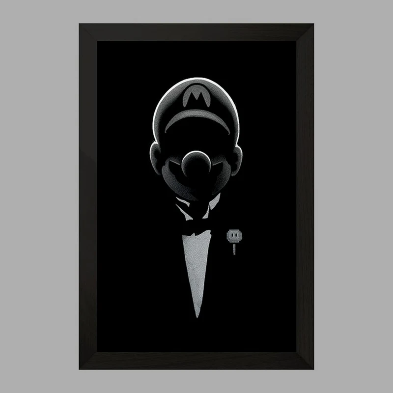 تابلو خندالو مدل سوپر ماریو کد 30437