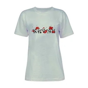 تی شرت آستین کوتاه زنانه مدل پاندا کد کد K16 T