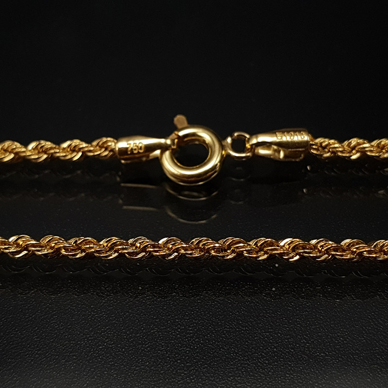 زنجیر طلا 18 عیار زنانه مدل 1EZ816 زنجیر طلا 18 عیار زنانه مدل 1EZ816