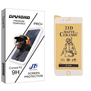 JF Diamond glass Ceramics Screen Protector For Apple اپل iPhone 7 Plus