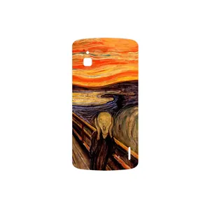 MAHOOT The Scream of Munch Cover Sticker for Google Nexus 4