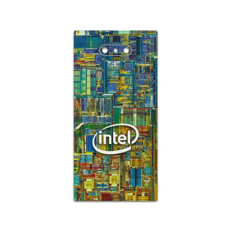 برچسب پوششی ماهوت مدل Intel Brand مناسب برای گوشی موبایل ریزر Phone 2