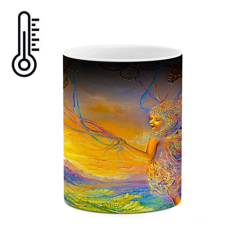 ماگ حرارتی کاکتی مدل نقاشی کد mgh13748