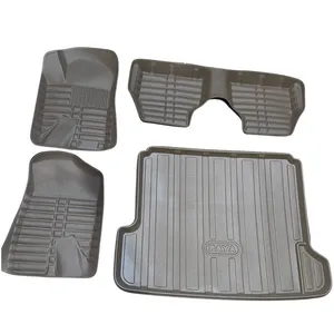 کفپوش سه بعدی مدل MC450 دور دوخت مناسب برای دنا پلاس به همراه کفپوش صندوق