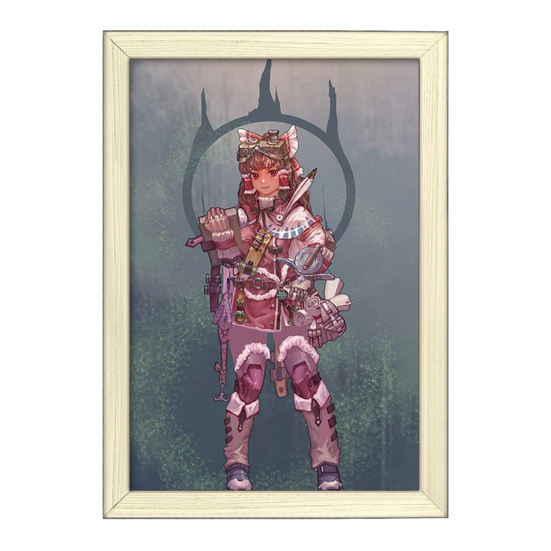 تابلو خندالو طرح بازی شکارچی هیولا (Monster Hunter) کد 33221