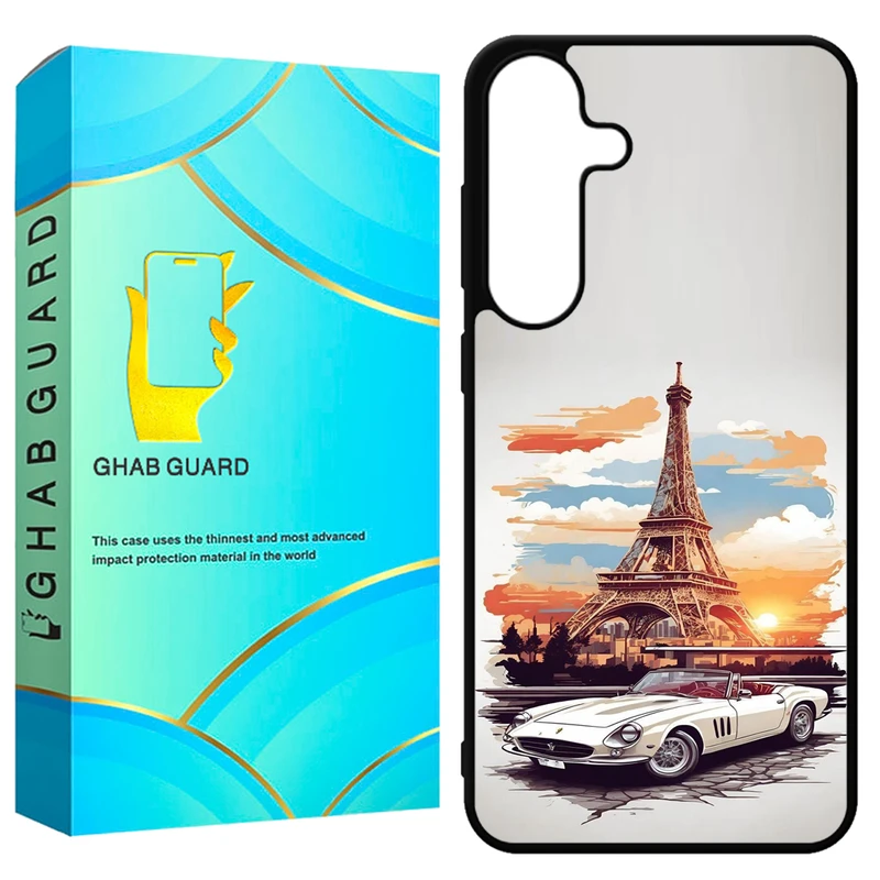 کاور قاب گارد طرح ایفل مدل GCHPS24 مناسب برای گوشی موبایل سامسونگ Galaxy S24