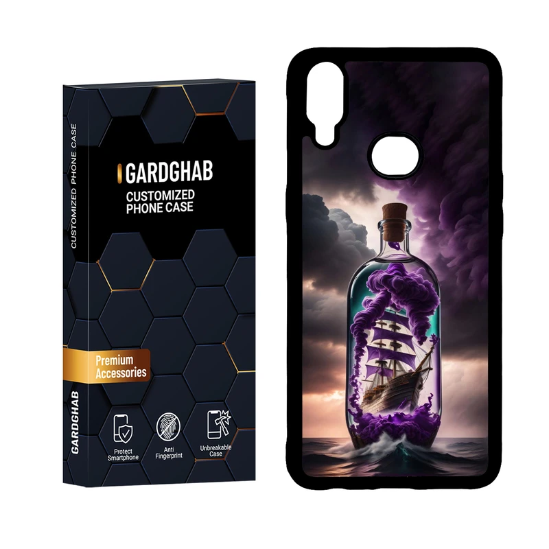 کاور گارد قاب مدل دورژله ای هنری مناسب برای گوشی موبایل سامسونگ Galaxy A10s