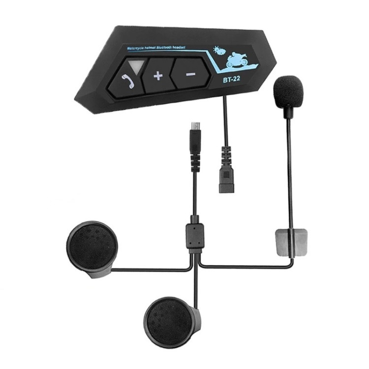 هدست بلوتوثی کلاه کاسکت مدل BT22