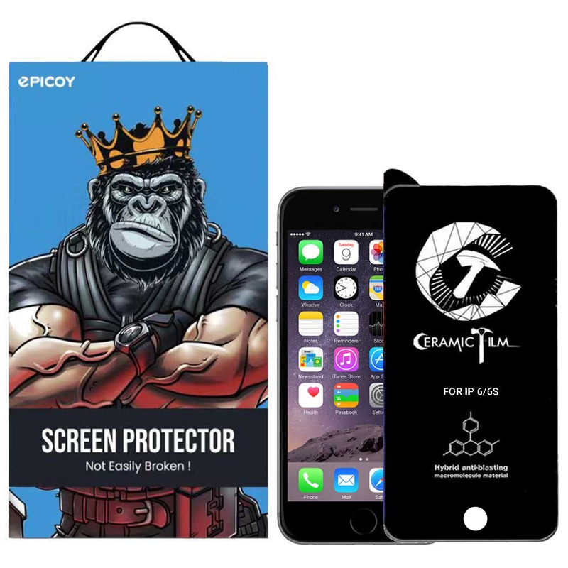 محافظ صفحه نمایش سرامیکی اپیکوی مدل CR7 مناسب برای گوشی موبایل اپل iPhone 6/6s
