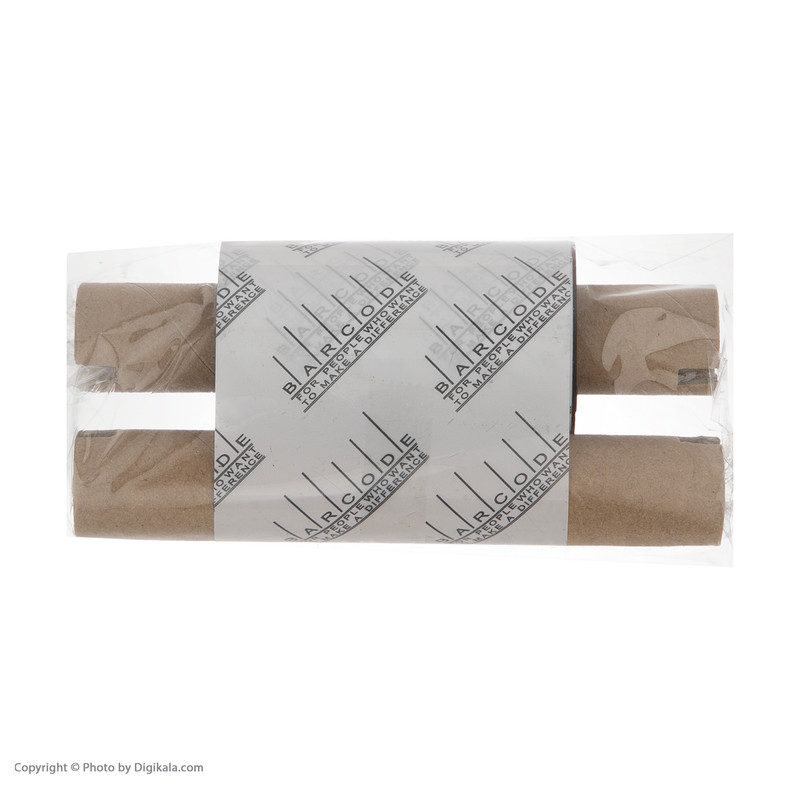 ریبون پرینتر لیبل زن بارکد مدل Wax-Resin 60 mm x 75 m بسته 2 عددی