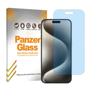 Panzer Glass Resistant model matte anti-blue screen protector suitable for Apple iPhone 15 Pro Max mobile phone