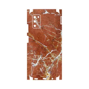 MAHOOT Red Marble-FullSkin Cover Sticker for Samsung Galaxy A03S