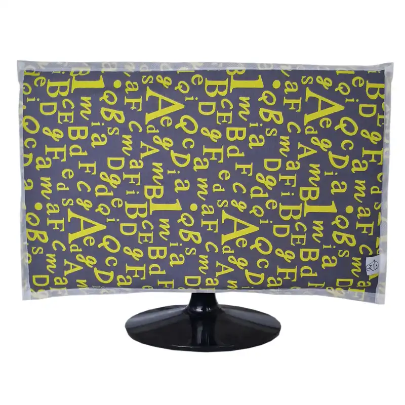 کاور مانیتور رضازهرا مدل الفبا کد 300 مناسب برای مانیتور تا 20 اینچ