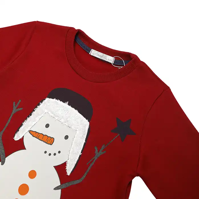 ست سویشرت شلوار پسرانه فیورلا مدل آدم برفی کد 2  33561