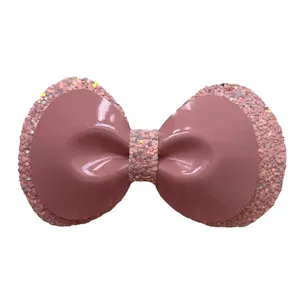 گیره مو دخترانه مدل چرمی