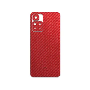 MAHOOT Red-Fiber Cover Sticker for Xiaomi Redmi Note 11 Pro Plus 5G