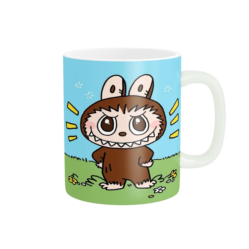 ماگ پاد آفرین مدل فانتزی طرح عروسک لبوبو Labubu ترند کد p10918