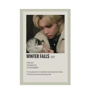 پوستر مدل اهنگ Winter Falls استری کیدز طرح لینو Leeknow کد 622