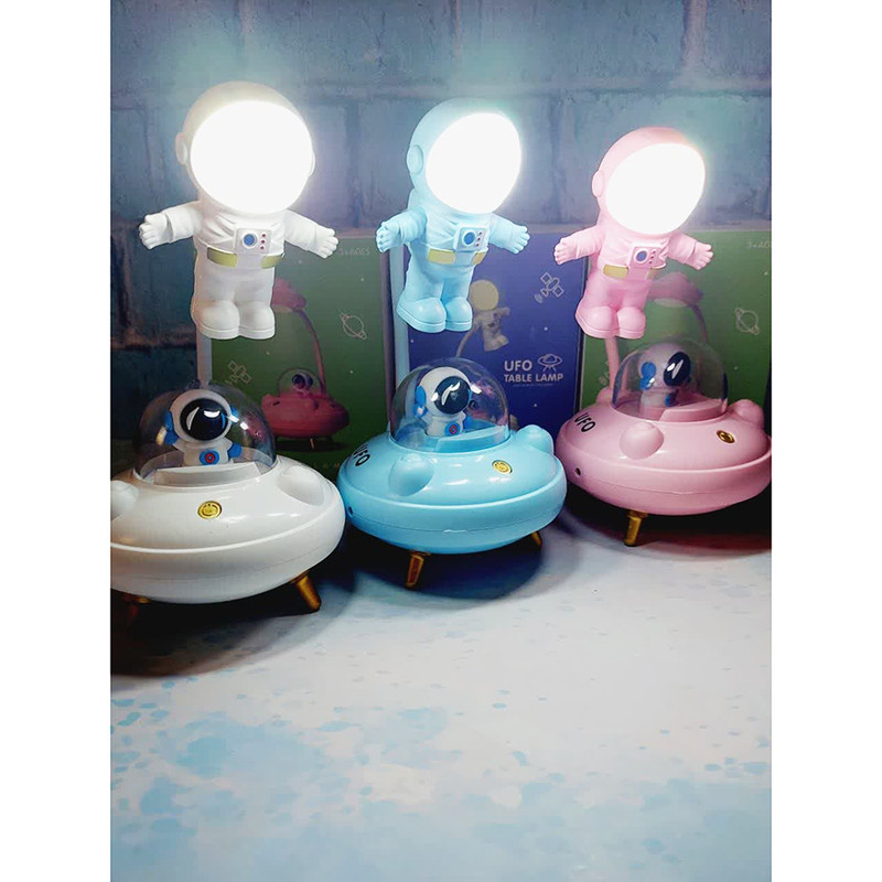 چراغ مطالعه مدل UFO طرح سفینه و آدم فضایی کد 19-20-90797