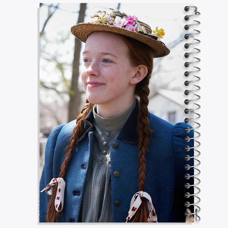 دفتر نقاشی 50 برگ خندالو مدل آنه سریال آنشرلی کد 28989