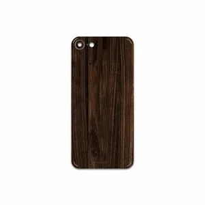 MAHOOT Dark Walnut Wood Cover Sticker for Apple iPhone 7