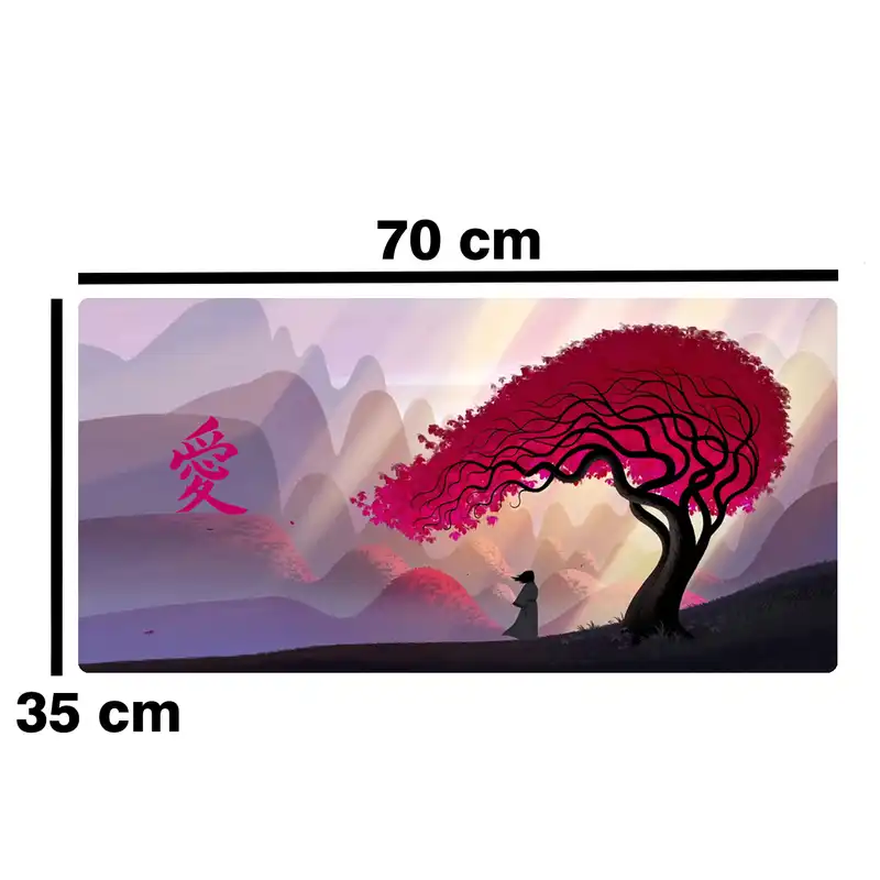 ماوس پد مخصوص بازی طرح Japanese Love مدل 22244