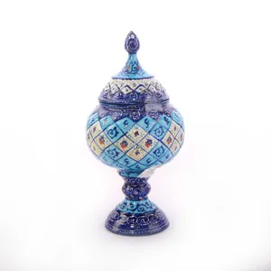 قندان میناکاری آرانیک مدل پایه دار کد 1004700012