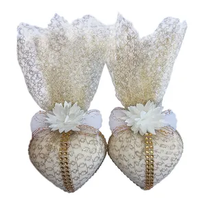 ست کله قند طرح قلب بسته 2 عددی