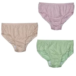 شورت زنانه مدل خال دار نخی کد 2093 مجموعه 3 عددی