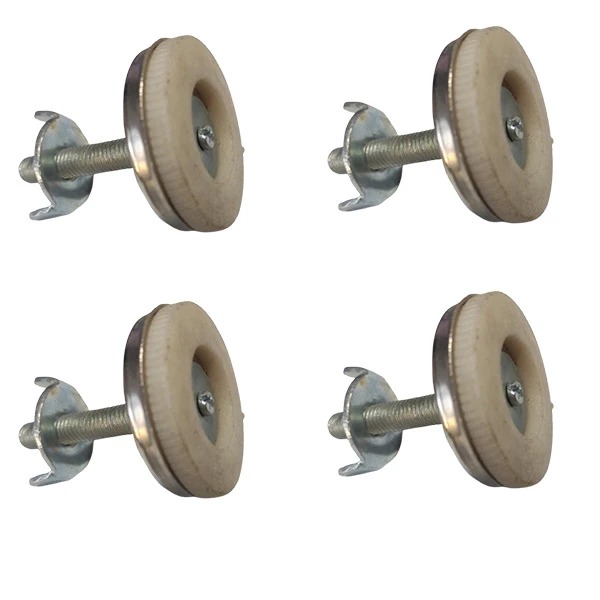 جک پارتیشن مدل آلومینیوم تک جداره بسته 4 عددی