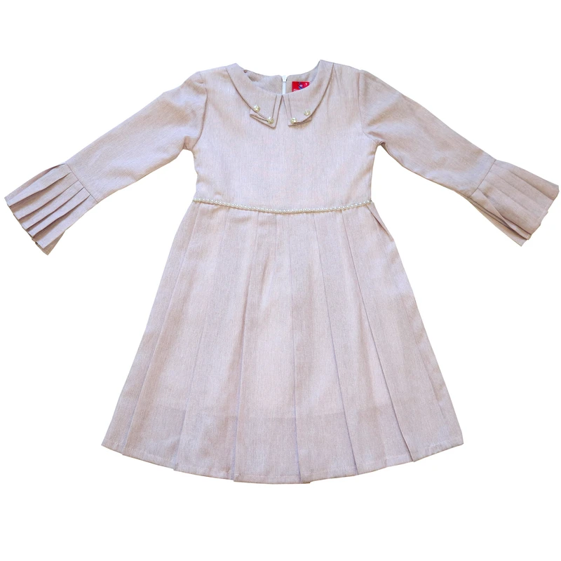 پیراهن دخترانه مدل پلیسه کد 14001112