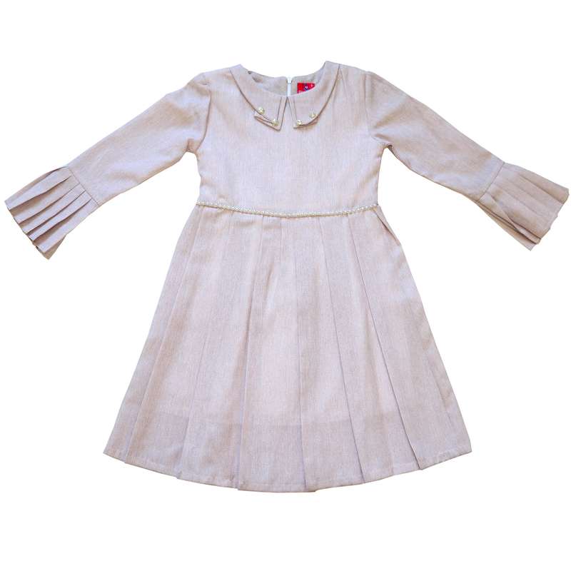 پیراهن دخترانه مدل پلیسه کد 14001112