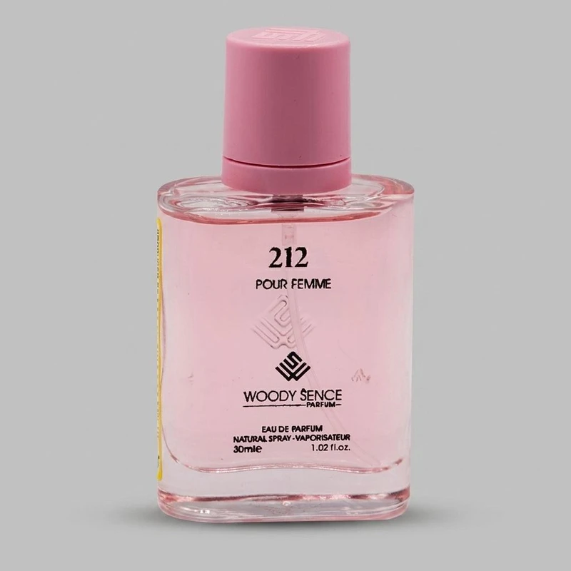عطر جیبی زنانه برند وودی سنس مدل 212 حجم 30 میلی لیتر