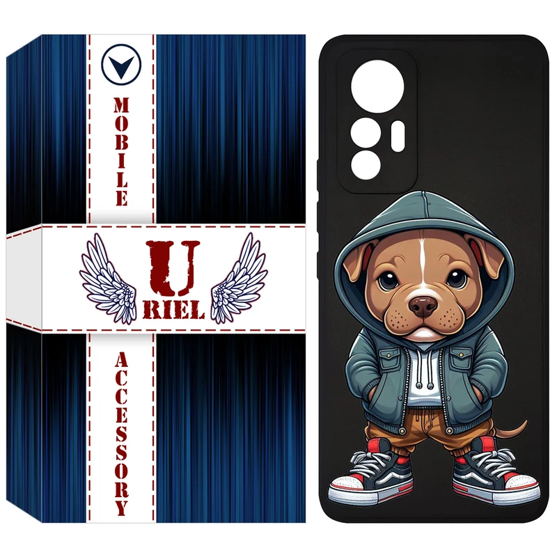 کاور یوریل قاب مدل KSH کد 66 طرح سگ مناسب برای گوشی موبایل شیائومی 12 Lite