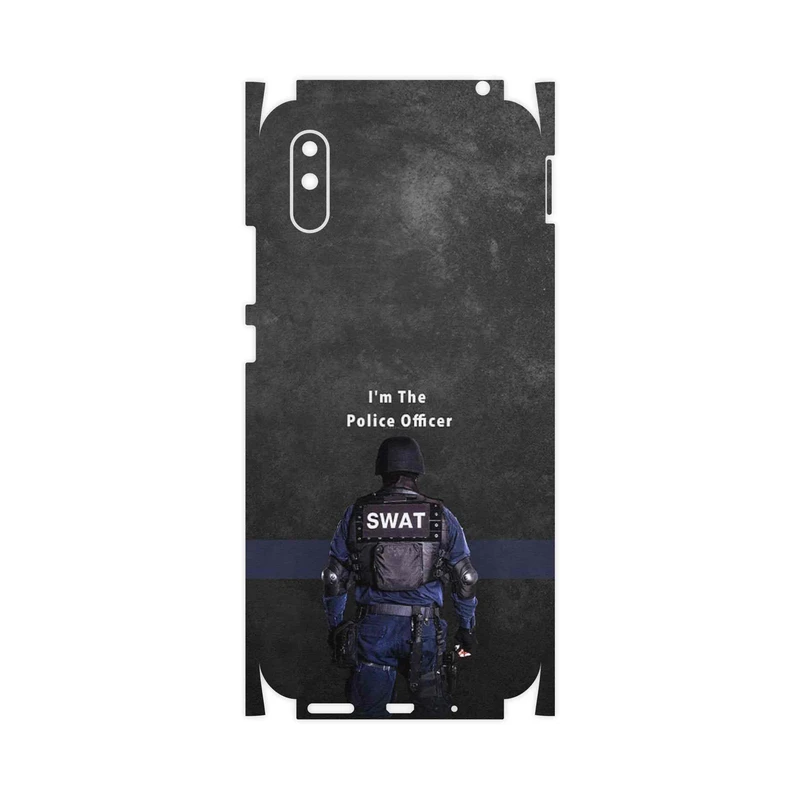 برچسب پوششی ماهوت مدل Police Officer-FullSkin مناسب برای گوشی موبایل شیائومی Redmi 9A