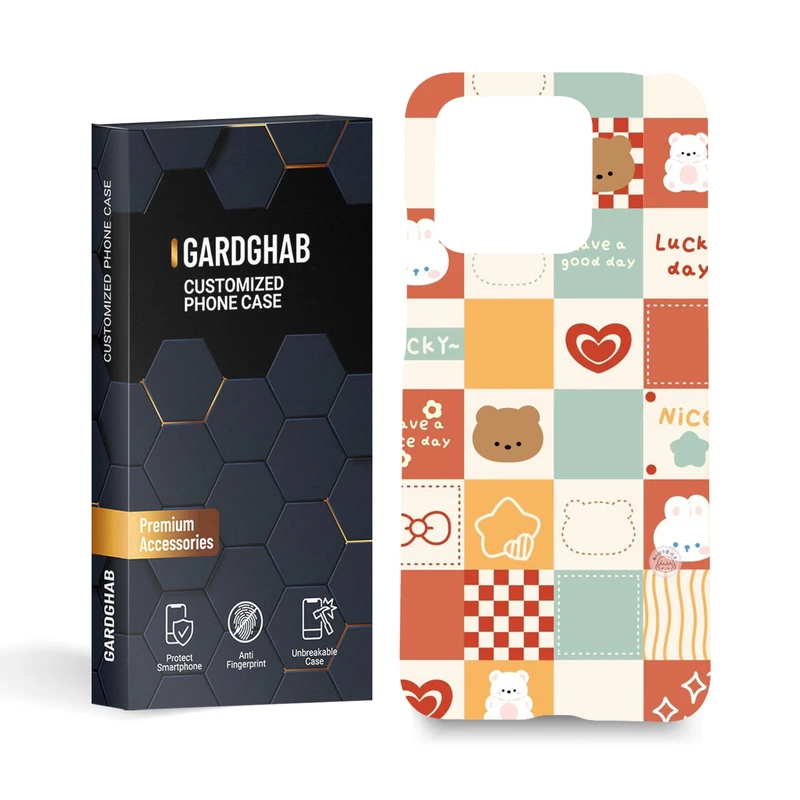  کاور گارد قاب مدل دخترانه مناسب برای گوشی موبایل شیائومی redmi 10c