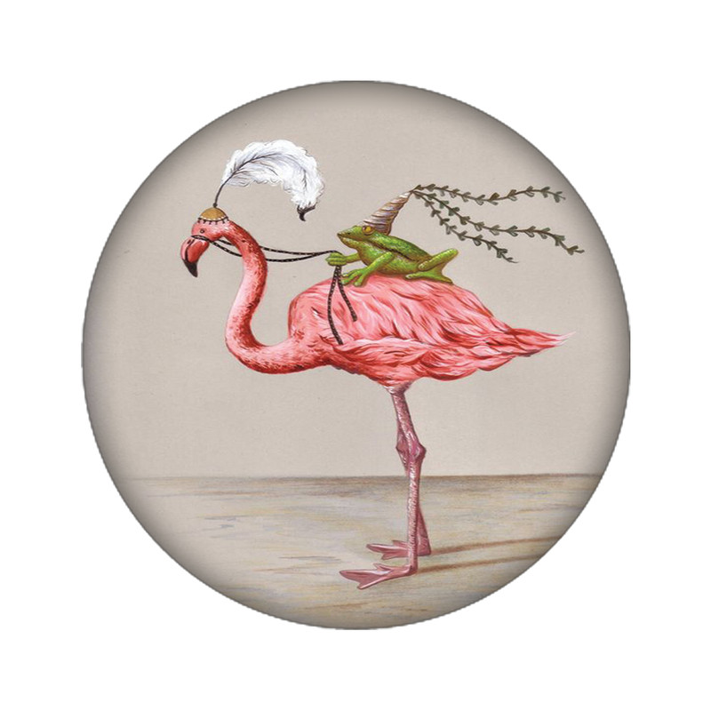 استیکر تزئینی موبایل مدل فلامینگو کد 3772