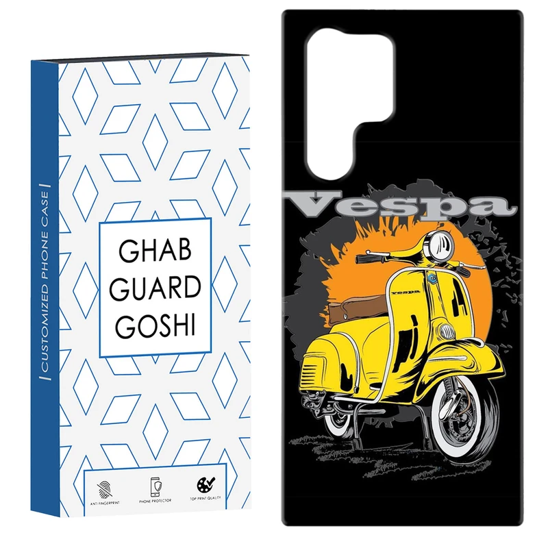 کاور قاب گارد گوشی طرح وسپا کد Dimo-727 مناسب برای گوشی موبایل سامسونگ Galaxy S22 ULTRA