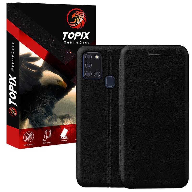  کیف کلاسوری تاپیکس مدل FC-100 مناسب برای گوشی موبایل سامسونگ Galaxy A21s